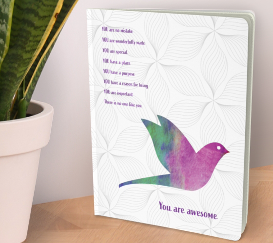 &quot;You Are Awesome&quot; Large Notebook