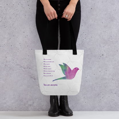 &quot;You Are Awesome&quot; Tote bag