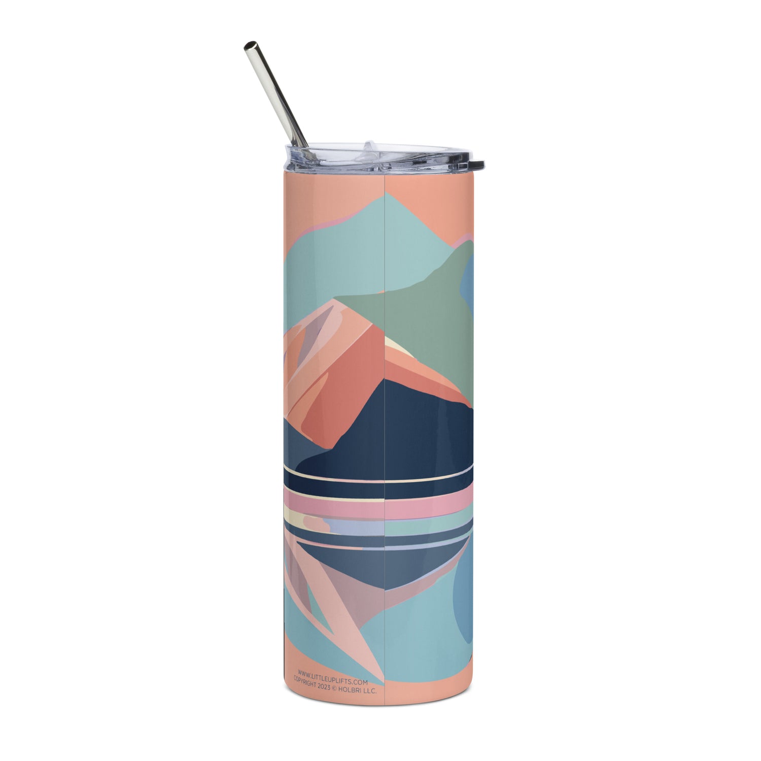 &quot;Show up, Step out, &amp; Shine&quot; Boho Stainless Steel Tumbler